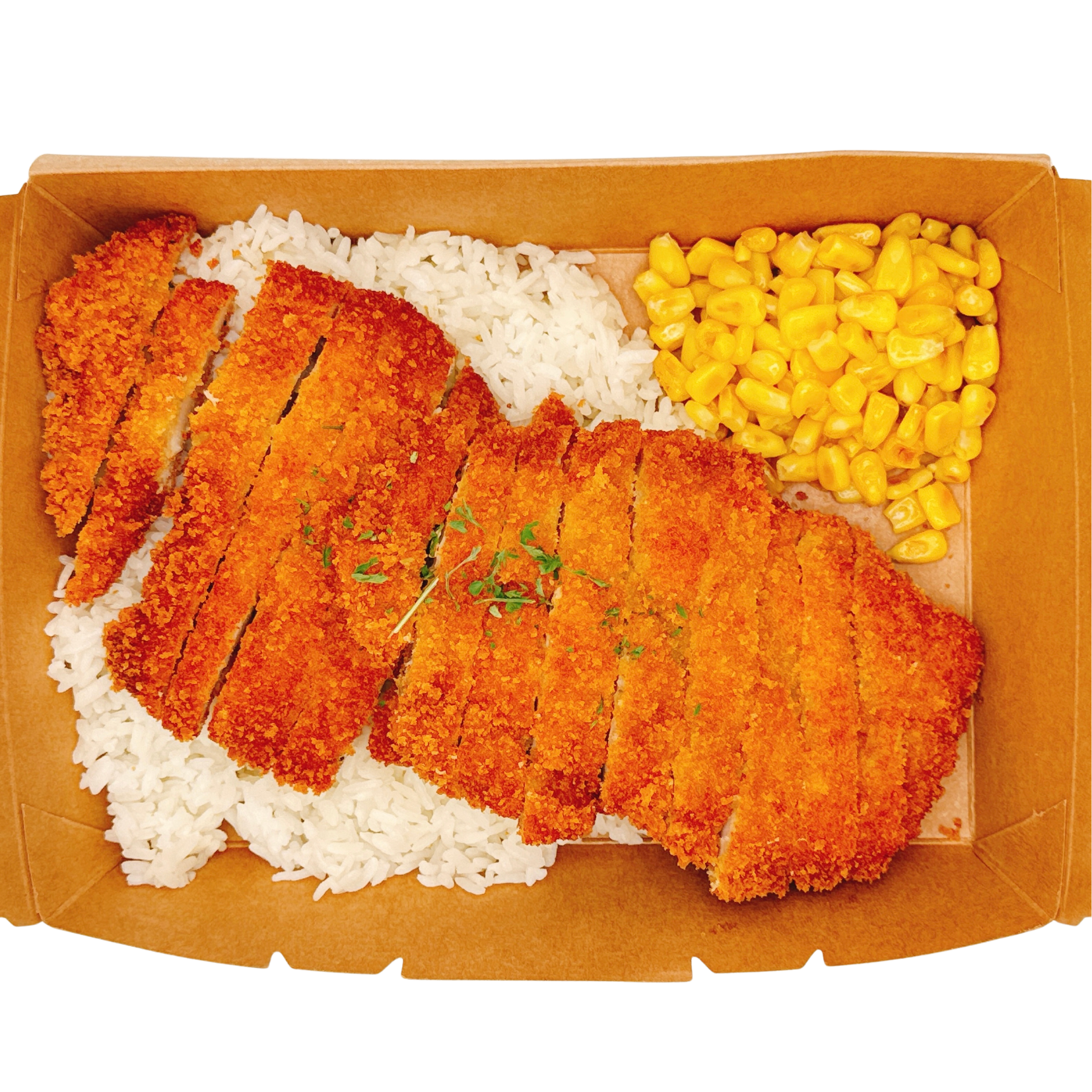 Chicken Cutlet Rice Bowl